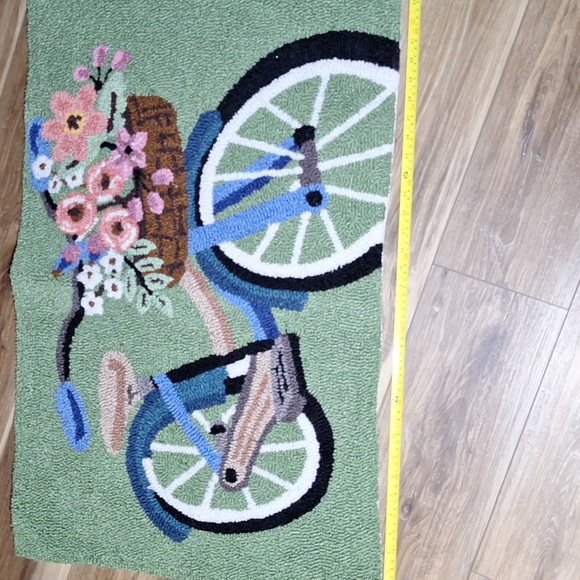 Grandin Road Other - Grandin Road Blossom Bike Door Mat 23" x 35" NWOT